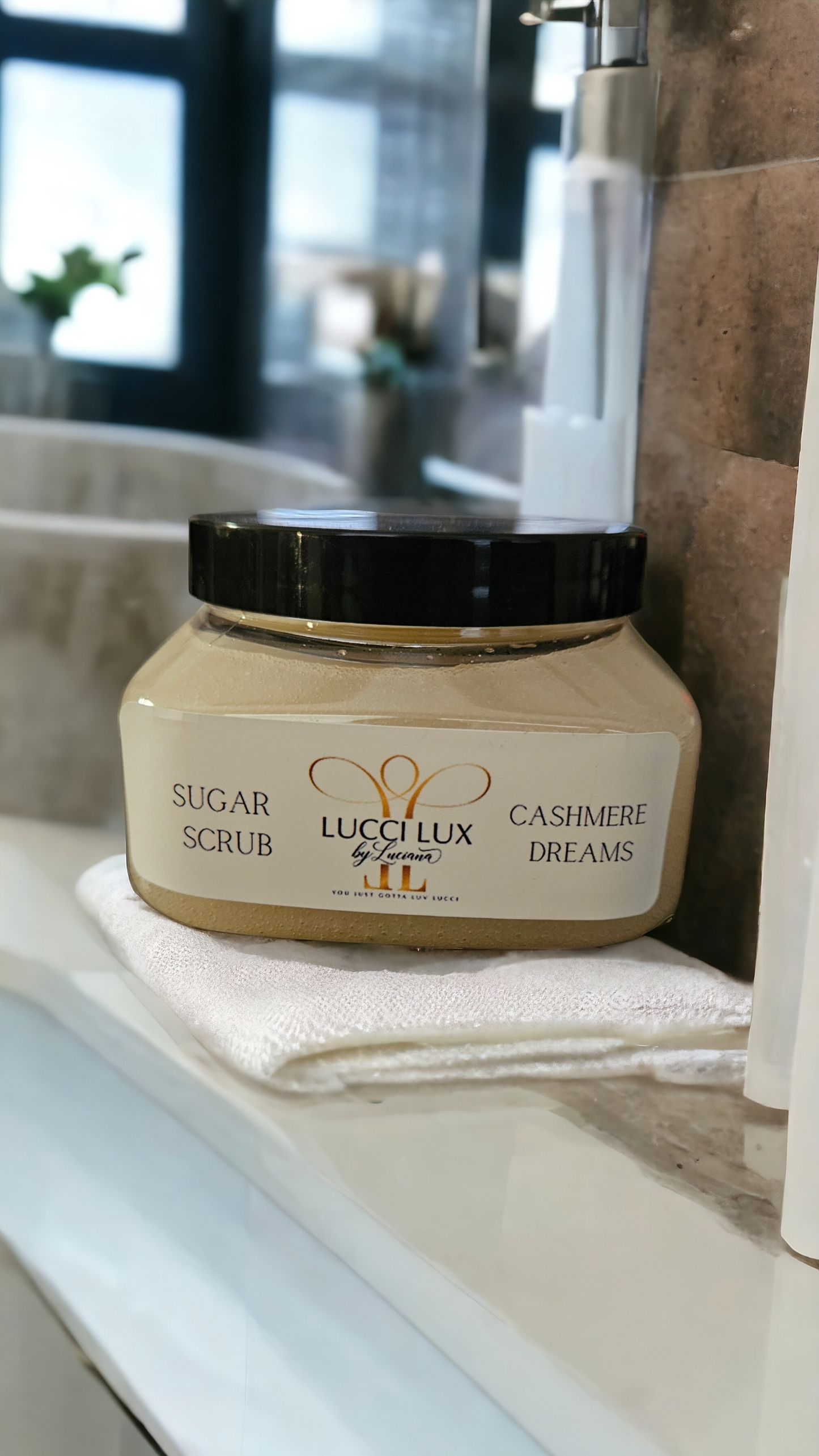 8 oz Lux Sugar Scrub – Exfoliate, Hydrate, & Glow